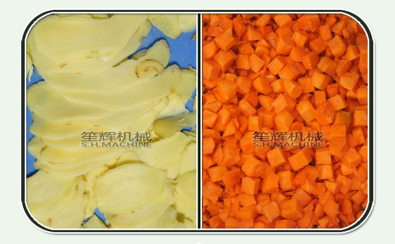 Multifunctional root vegetable cutting equipment