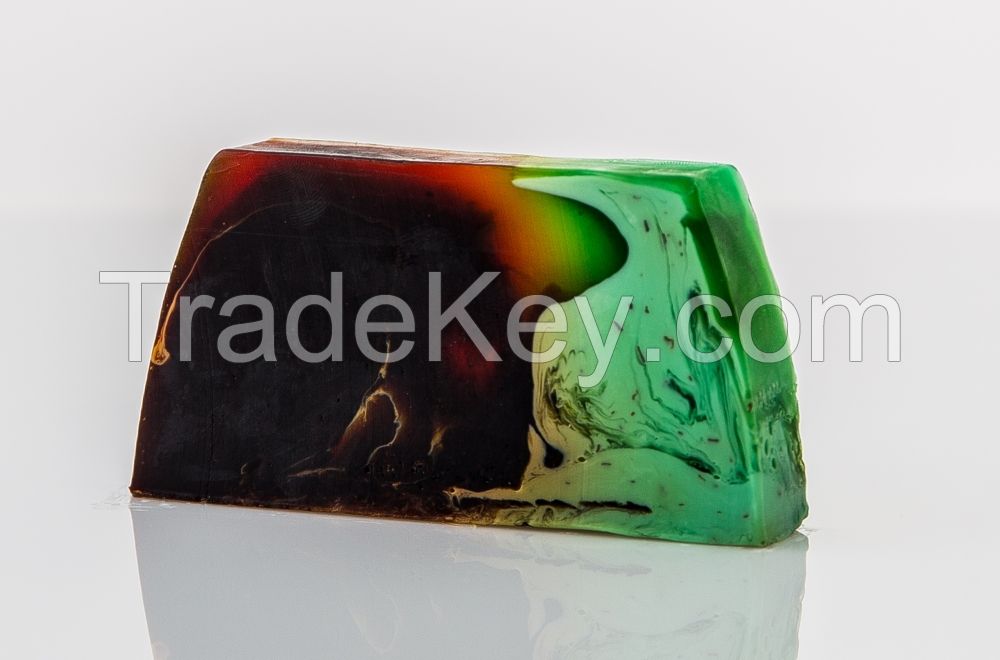 Handmade Soap Cosmetics Greenum OEM Colorful Block Soap