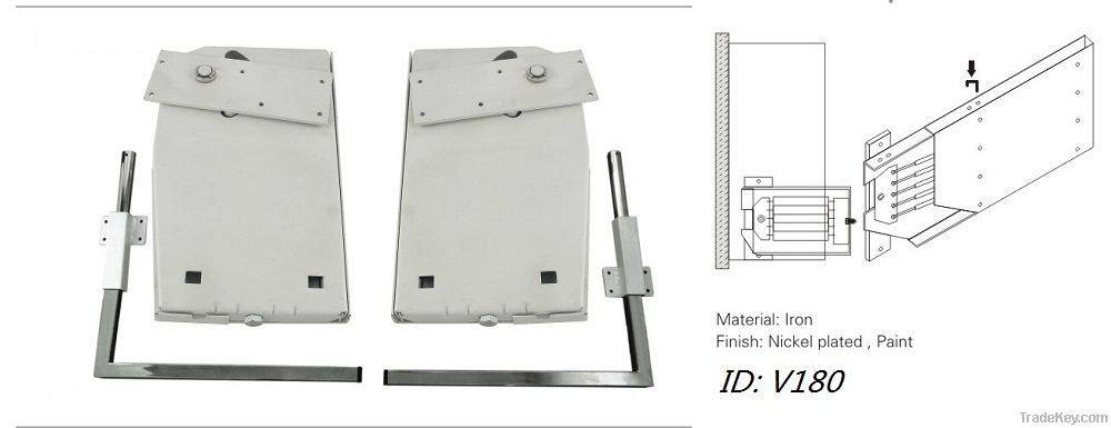 vertical king wall bed mechanism