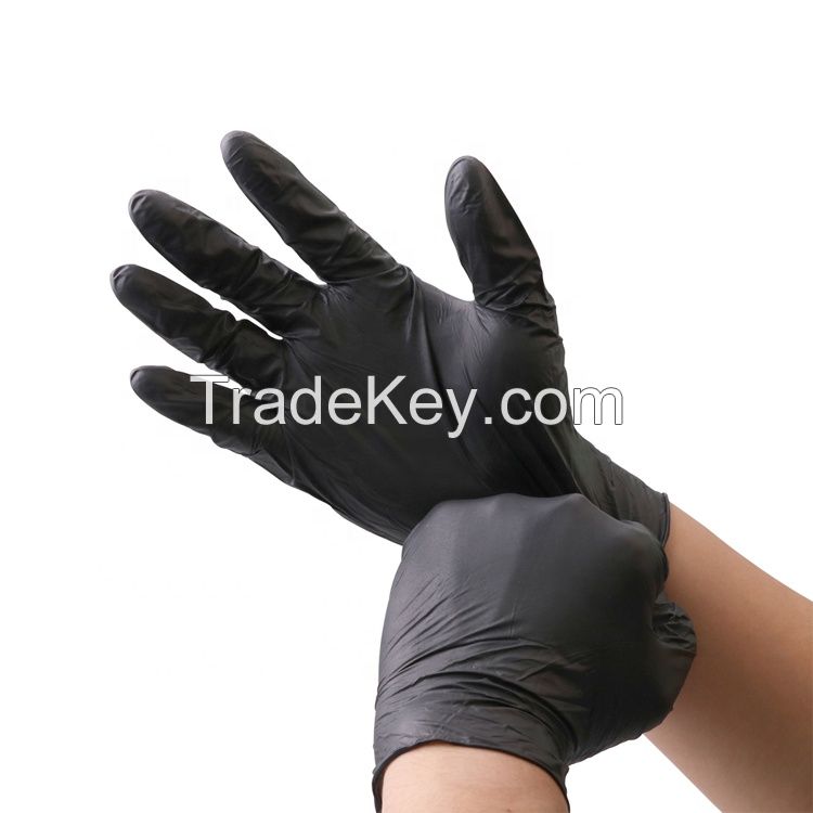 TOP GLOVE Malaysia Disposable Food Grade Nitrile Gloves With Finger Texture