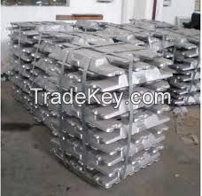 High Quality Aluminium Alloy Ingot Aluminium Ignot From Factory 99.7% 99.9%