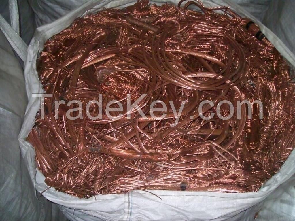 Pure Copper Scrap 99.99% AVAILABLE FOR SALE