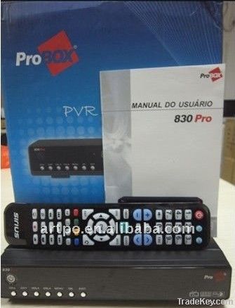 probox830 digital satellite receiver+FTA+PVR ready