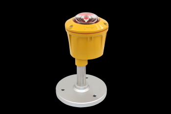 ICAO Standard LED Red Low intensity aviation obstruction light type A for communication tower 