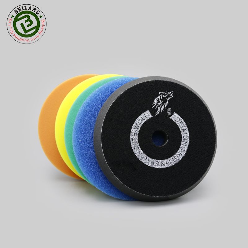 China Factory Car Detailing Polishing pad 5'' inch Auto Car Foam Buffing Pad