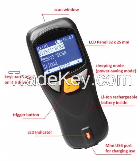 Barcode Scanner - 2D Pocket Barcode Scanner