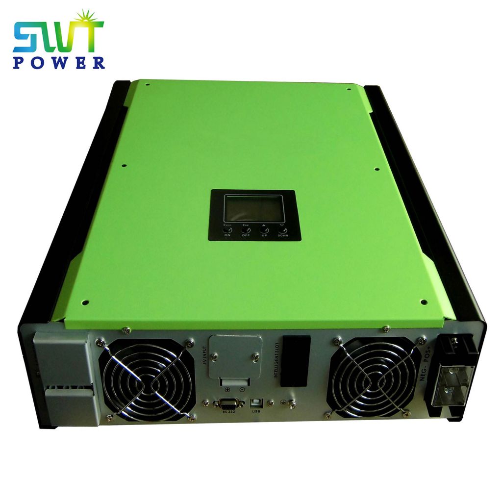 Triple Output Grid Tie Dc to Ac 2Mppt Hybrid Solar Inverter Three Phase 10kw