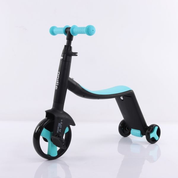 Civa 3-in-1 kids scooter H02B-3-1 PU wheels children ride on toy car