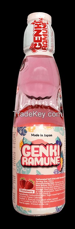 Strawberry Soda. Made in Japan
