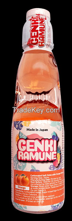 Orange Soda. Made in Japan