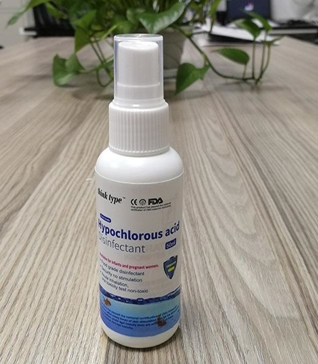 In Stock Wholesale No Alcohol 50ml Wash Free Hand Sanitizer Spray Think Type Hypochlorous Acid Disinfectant Free Ship Fast Arrive..