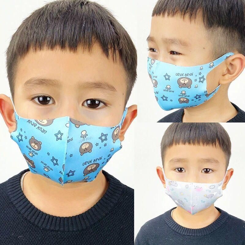 Manufactor Kids Face Dustproof Prevention Pollen Mouth Mask Anti PM2.5 Face Masks For Child Keep Clean