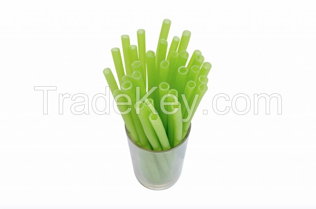 Biodegradable Eco-friendly Edible Rice Straws With Logo Customization