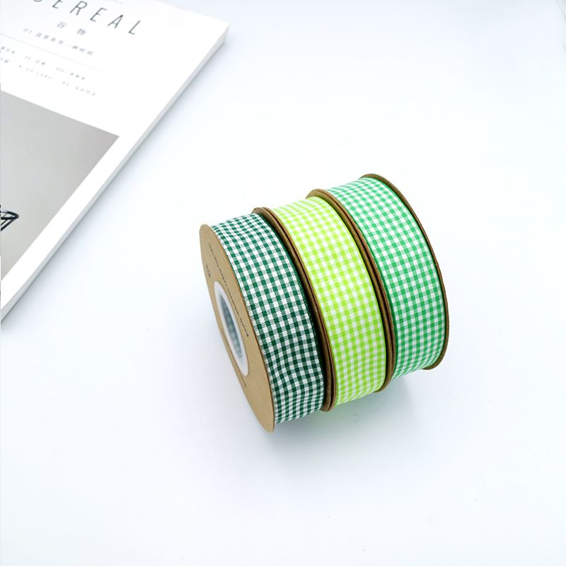 25mm High Quality Check Ribbon