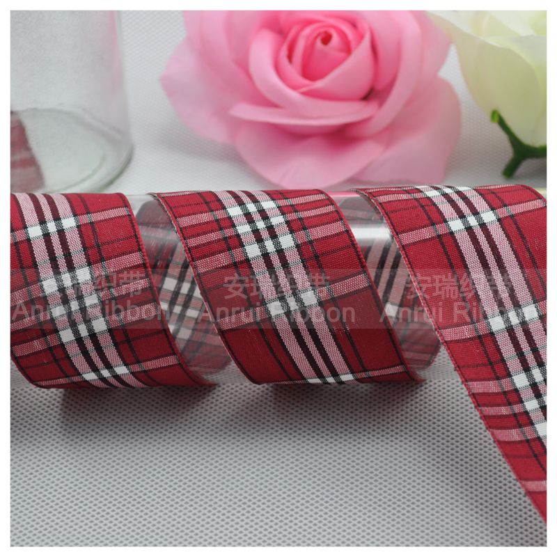 6mm-50mm High Quality Tartan/gingham/scotch Ribbon