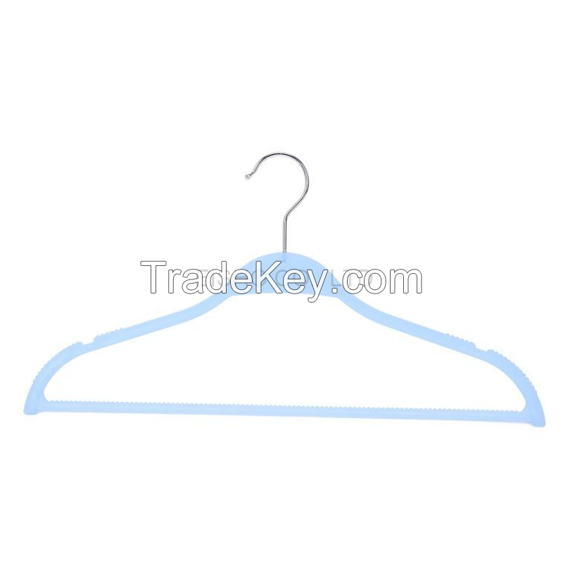 EISHO FAST FASHION BRAND FLAT PLASTIC SHIRT HANGER