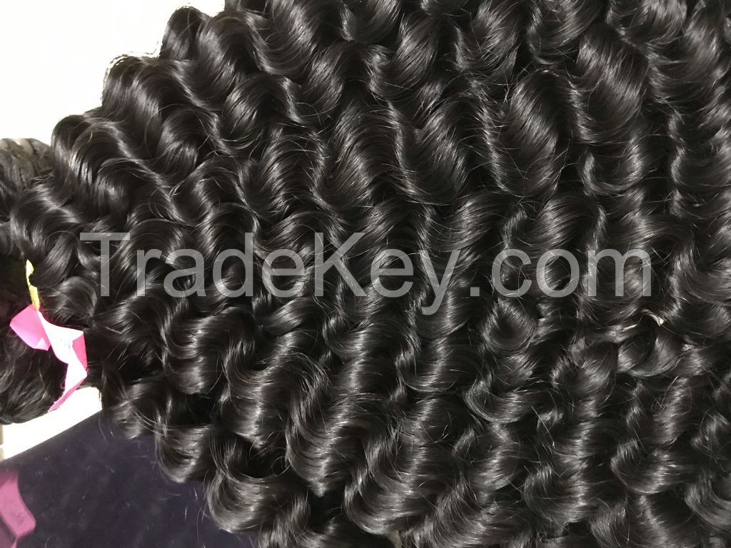 Weft Water Curly Hair