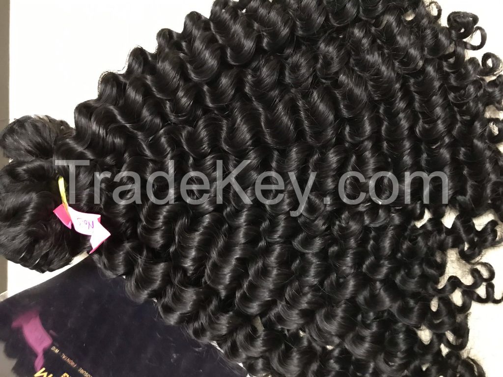 Weft Water Curly Hair