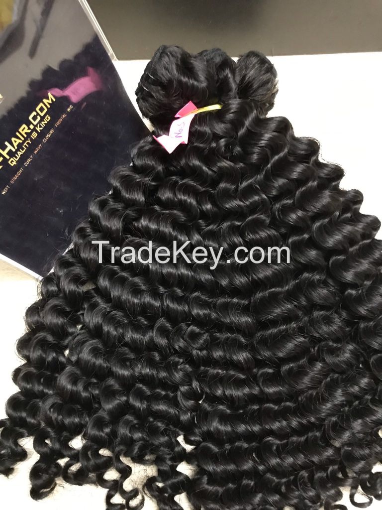 Weft Water Curly Hair