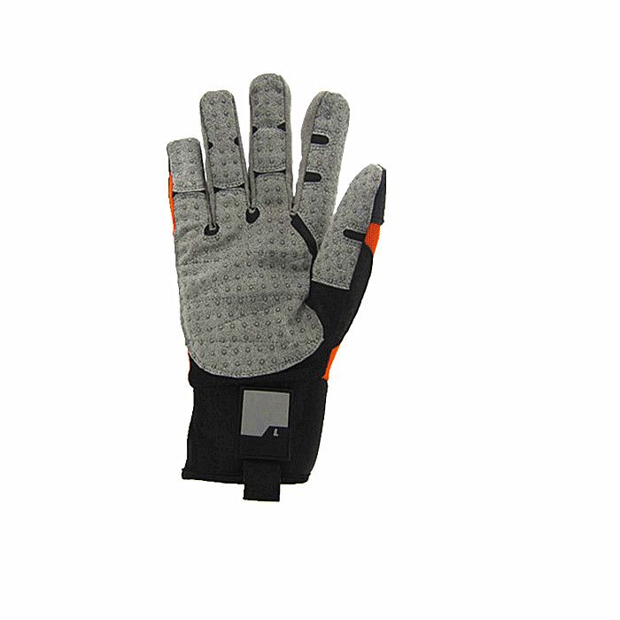High quality impact gloves with synthetic leather palm for Western market