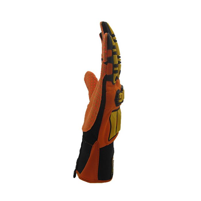 SONICE GLOVE high impact resistant orange mechanic gloves 