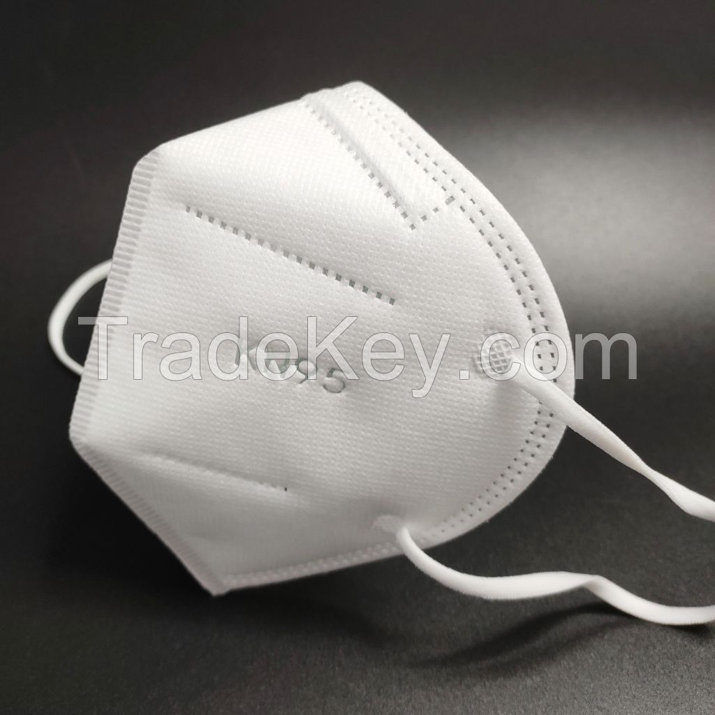 Disposable Non-woven KN95 FFP2 Face Mask Disposable Earloop In Stock