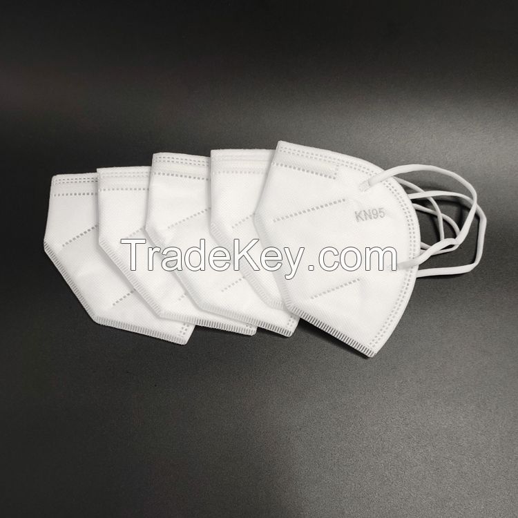 Non-woven Melt-blown fabric KN95 Mask approved In Stock