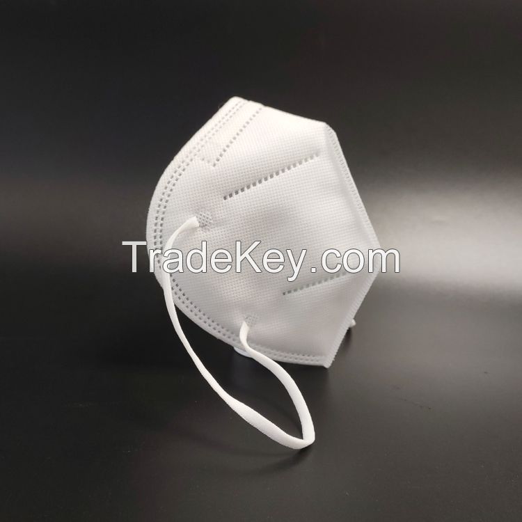 Non-woven Melt-blown fabric KN95 Mask approved In Stock