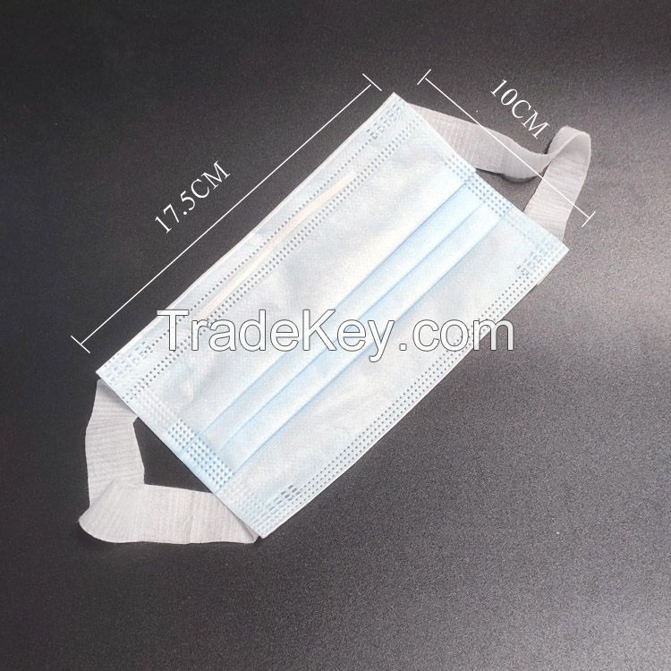 3ply Disposable Mask with Melt-blown fabric