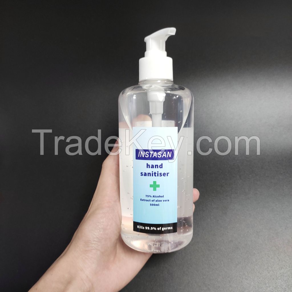 Disposable 50 ml liquid holder private label antibacterial gel hand sanitizer 