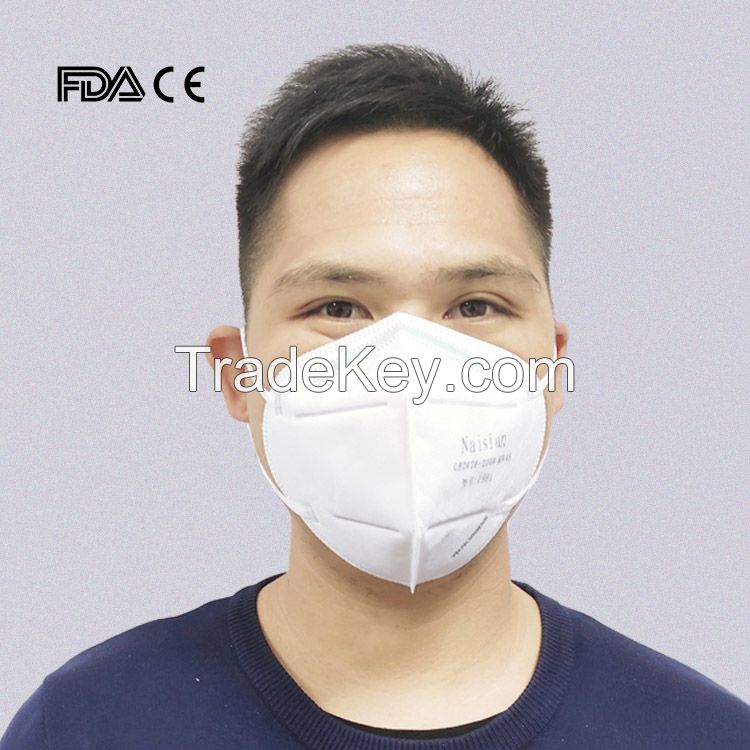 Factory Direct Supply Disposable Anti-dust Mask KN95 Face With Earloop