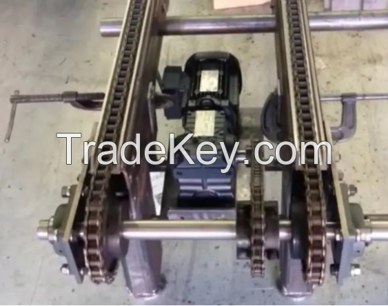 Bi-Chain Pallet Conveyor Powered Chain-Driven Conveyor Pallet Chain Driven Conveyor