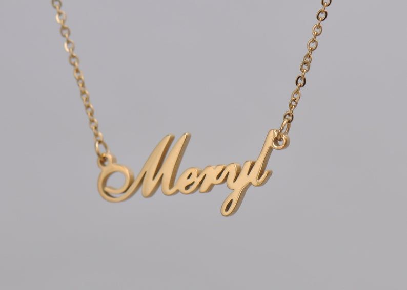 Custom Any Name Necklace Personalized Jewelry for Her