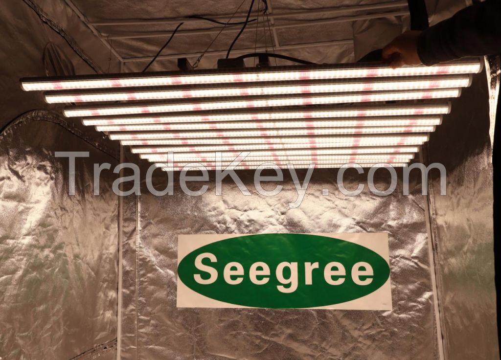 New design Samsung chips Spider fluence Full spectrum 800W LED Grow Bar for Medical Seeding plant