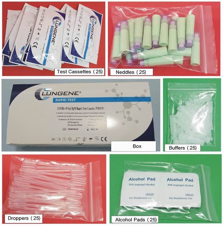 SARS-CoV-2 IgG/IgM Rapid Test Kits