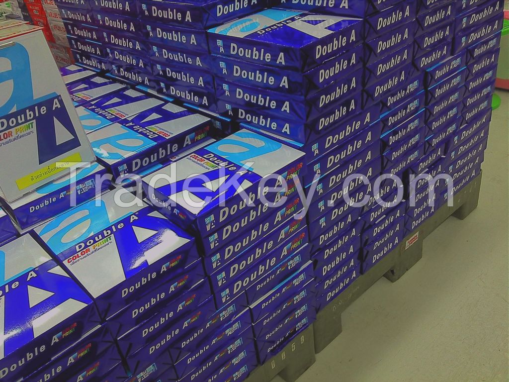Double A a4 paper 80gsm Copy Paper 500 Sheet Ream from Thailand