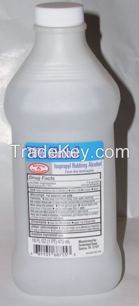 bulk Isopropanol /isopropyl alcohol 99.9% /67-63-0/IPA chemical