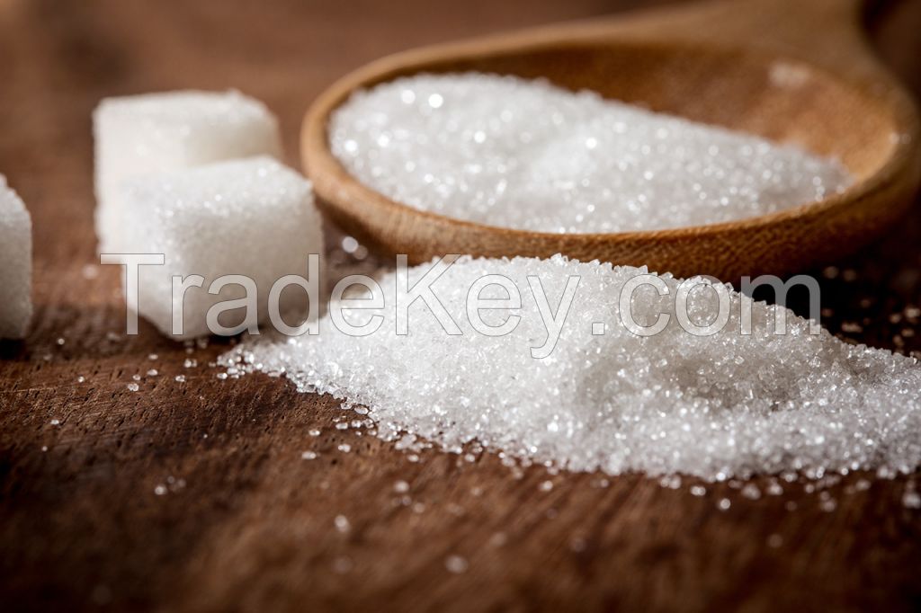 Refined White Cane Icumsa 45 Sugar in 25kg and 50kg bags 