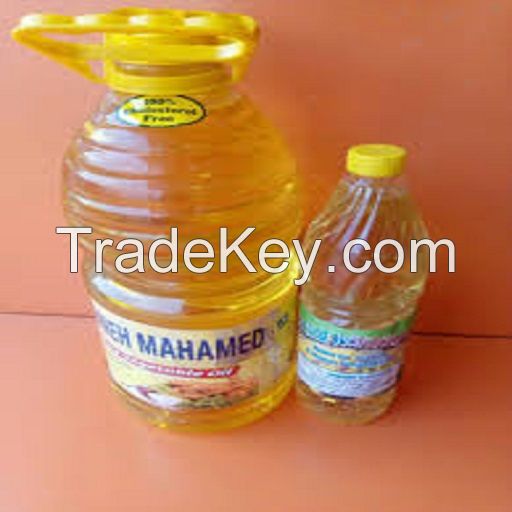 Refined high quality sunflower oil 