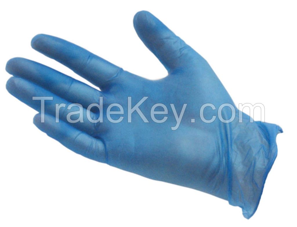 Bulks vinyl disposable transparent pvc gloves for nurse home 
