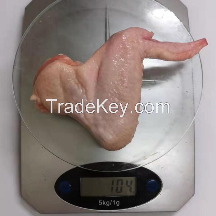 Processed Frozen Chicken Mid-Joint Wings Grade A Suppliers Chicken Paws / Feet For Sale