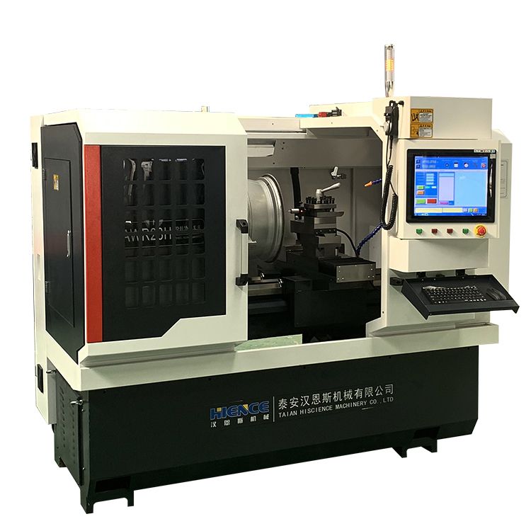 CNC wheel lathe cutting rim repair lathe machine