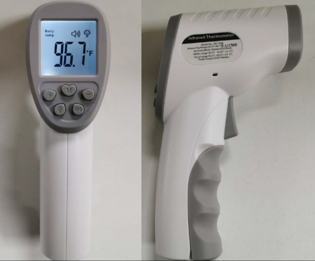 Smart Handheld  IR Infrared Digital Forehead Thermometer Body