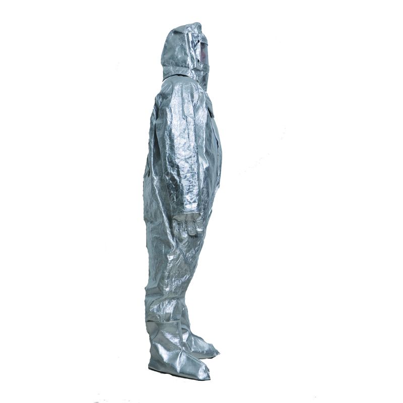 Fold-resistant Fire Insulation Suit