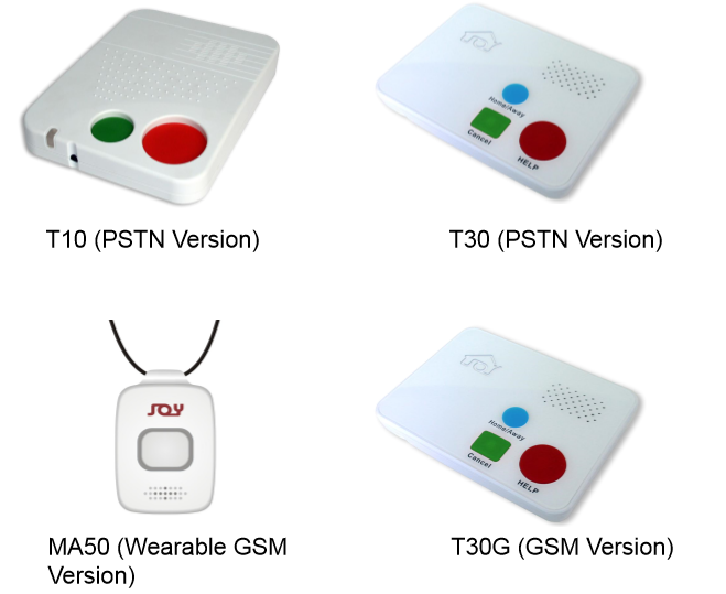 Telecare Medical Alarm PERS system for senior 