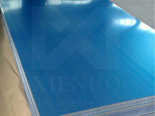 Standard Size 4ftx8ft 6063 Aluminum Alloy Sheet With Blue Film