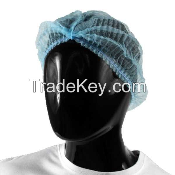 With double elastic PP non woven medical disposable mop cap 