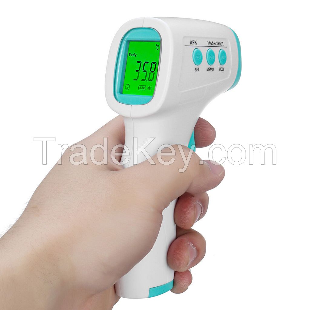 Factory Wholesale Baby Adult Electronic Non Contact medical infrared forehead thermometer 