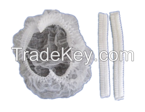Non woven disposable medical surgical mop clip head cover/caps with different colors and sizes 