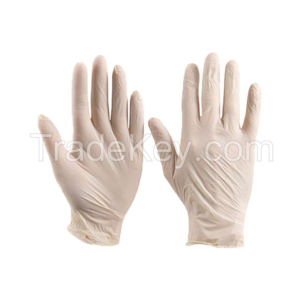 100% High Quality Powder Free Vinyl Transparent PVC Examination Gloves Disposable For Food